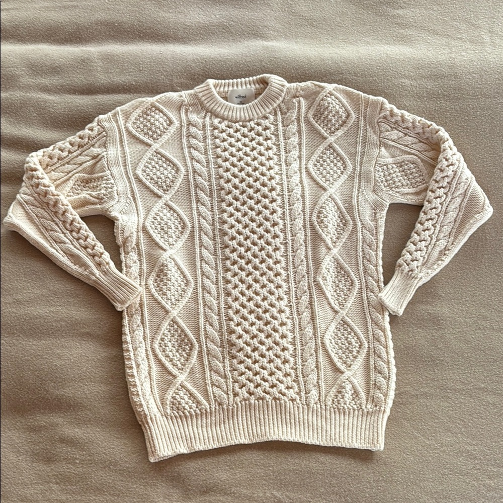 Wilfred Merino Fisherman Sweater